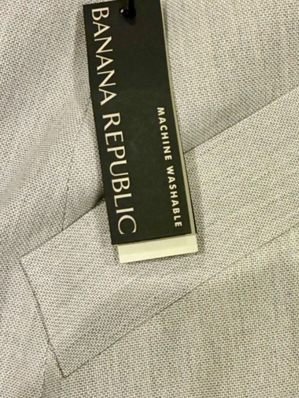 Banana Republic Wrap Light Gray A-Line Skirt NWT - Picture 4 of 5